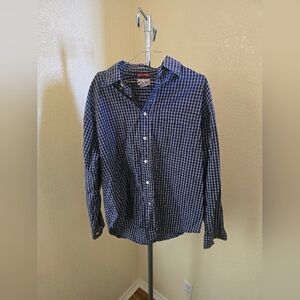 Badge  Long Sleeve Button Up Shirt With Pocket